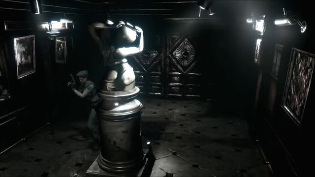 Resident Evil Remake: "The doorknob is broken you can't pass through" смотреть онлайн