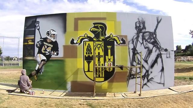 Bishop Kelly LAX Wall Mural смотреть онлайн