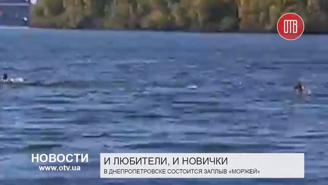 В Днепропетровске состоится заплыв «моржей» (25.12.2015) смотреть онлайн