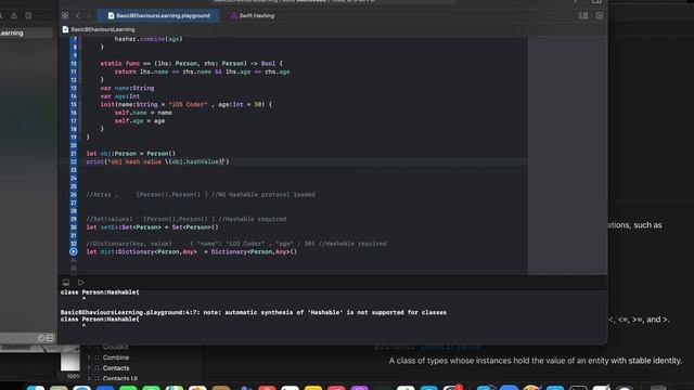 || SECTION 2 || : 2.2.14 “Basic Behaviours” & Overview of “Collection Types” in Swift смотреть онлайн