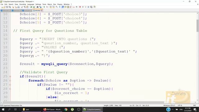 Develop Online Quiz System using PHP and MySQL(Urdu/Hindi) смотреть онлайн