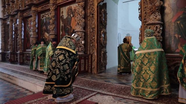 В Рязань принесен ковчег с частицей мощей прп. Сергия Радонежского (13.09.2022 г.) смотреть онлайн