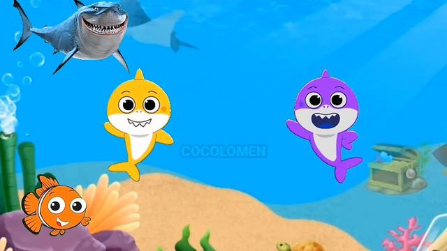 Shark Kids Dolphin Octopus Animals Sea At Ocean Seaworld Nursery Rhymes Part 450