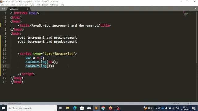 JavaScript post-increment vs pre-increment and post-decrement and pre-decrement смотреть онлайн