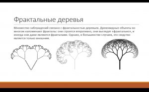 Фрактальные деревья