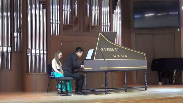 Joy Lin plays harpsichord - 12.05.2017 смотреть онлайн