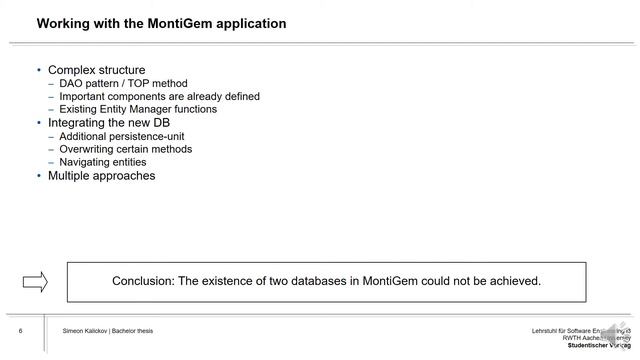 Interconnection of Different Types of Databases in MontiGem смотреть онлайн