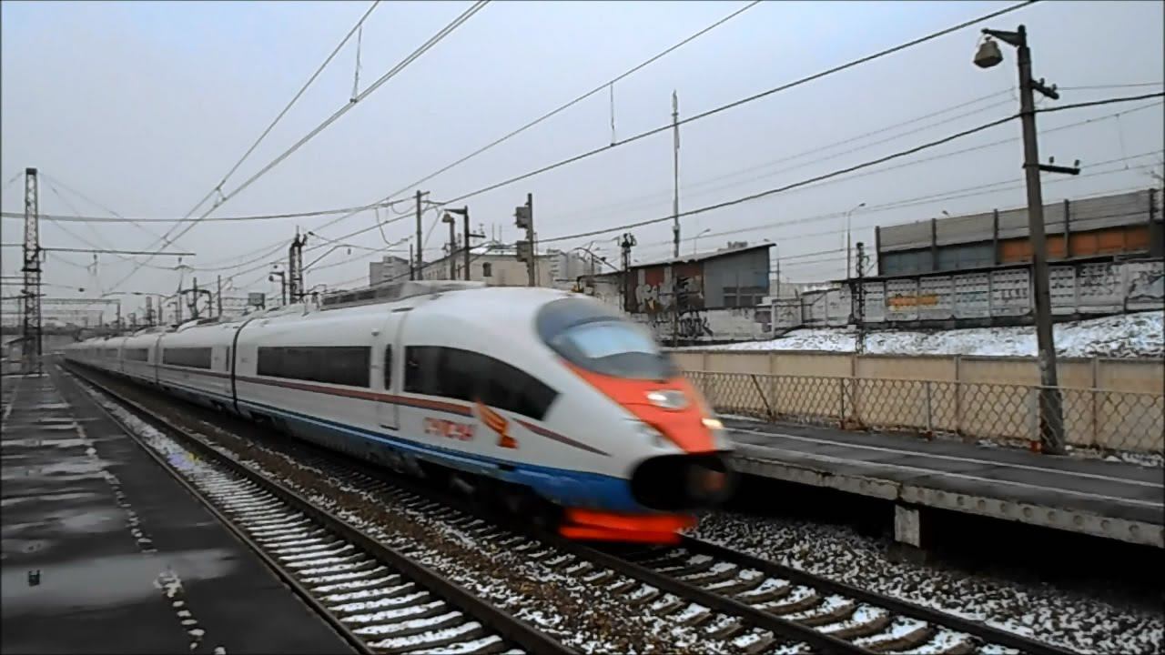 Электропоезд "Сапсан" ЭВС2-02 смотреть онлайн