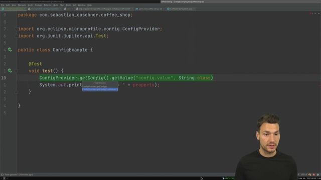 Configuring plain Java using MicroProfile Config смотреть онлайн