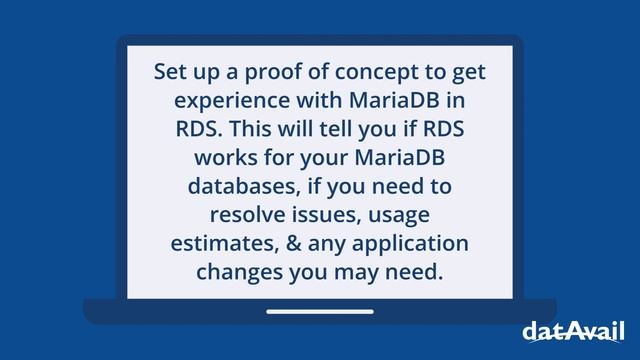 MariaDB to RDS смотреть онлайн