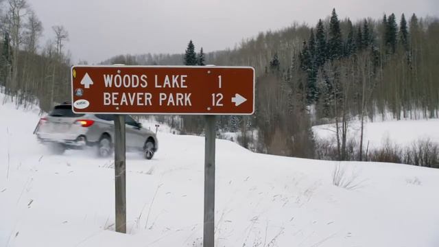 2018 Subaru Outback Snow Off-Road Driving смотреть онлайн