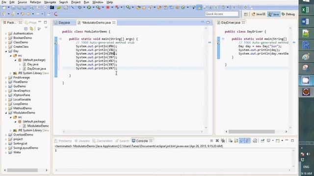 Chapter7 Day Of Week Program смотреть онлайн