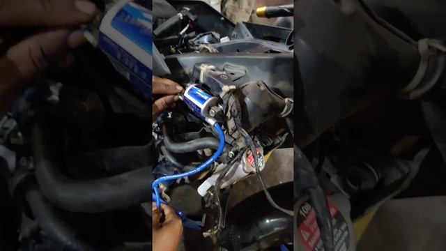 Ignition Coil Faito vs Uma racing coil performance test on yamaha r15 v3.. смотреть онлайн