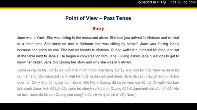 06 - Point of View - Past Tense Story - Beginner Speed смотреть онлайн