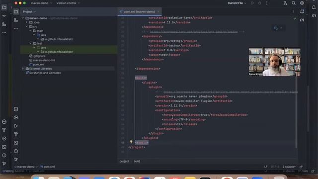 How to create a Maven Project in IntelliJ? | Test Automation | pom.xml | Maven Commands in IntelliJ смотреть онлайн