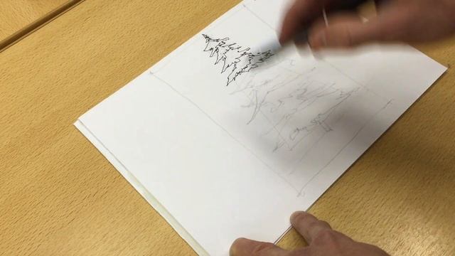 Как нарисовать ель ручкой очень просто смотреть онлайн