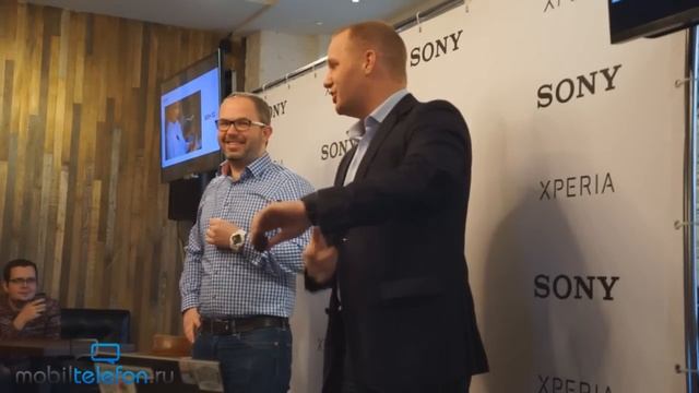 Презентация Sony Xperia T2 Ultra, E1, SmartBand, SBH-80 в Москве
