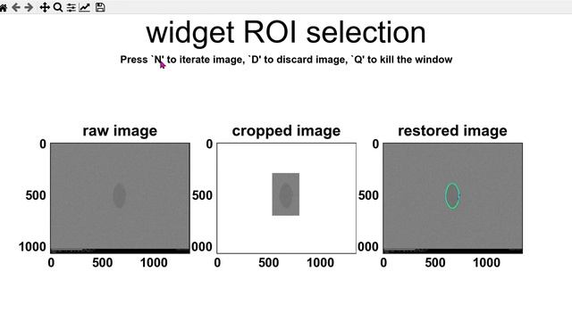 Canny edge detection with interactive ROI selection using Matplotlib widgets смотреть онлайн