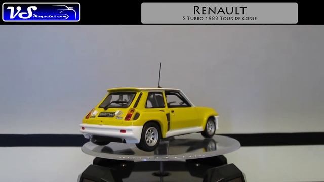 Renault 5 Turbo 1983 Tour de Corse - Universal Hobbies - Escala 1:43 смотреть онлайн
