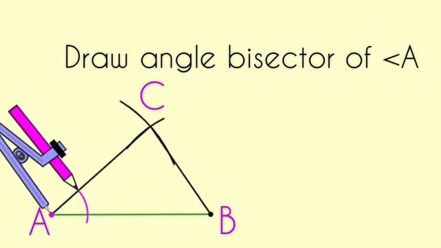 Incircle of triangle with sides 4cm,5cm and 6cm смотреть онлайн