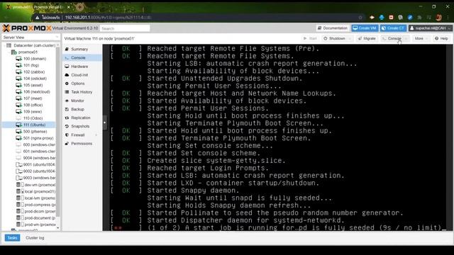 how to install ubuntu server 18.04 on proxmox VM смотреть онлайн