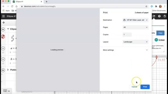 Desmos Graphing Calculator Quick Tip 4 Printing and Embeddin смотреть онлайн