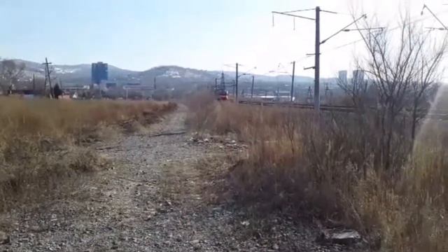 По неправильному. Электропоезд ЭП3Д-0032 сообщением Партизанск-Владивосток с приветом смотреть онлайн