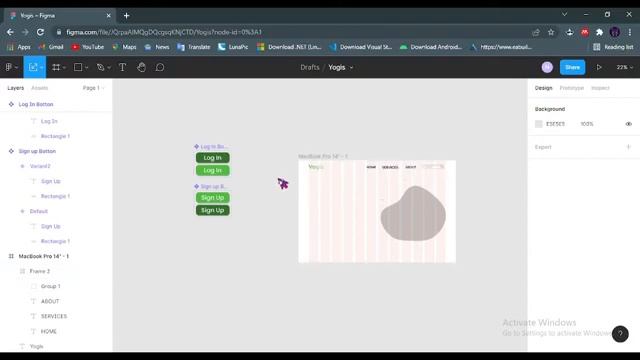 Designing A Yoga Website Landing Page In Figma Using Variants Smart animate смотреть онлайн