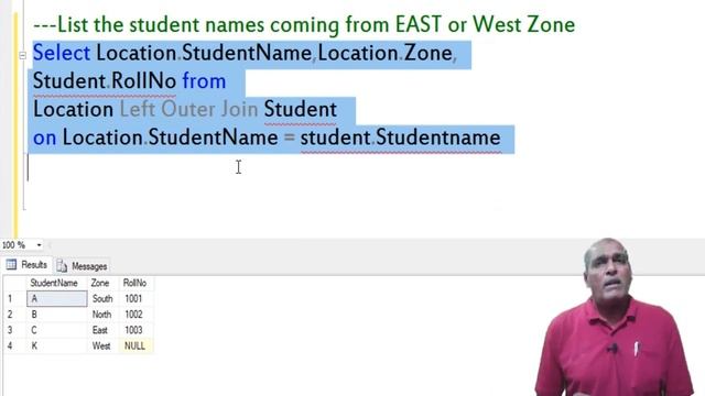 SQL Joins: Left Outer Or Right Outer Join Whch One I Have To Use смотреть онлайн