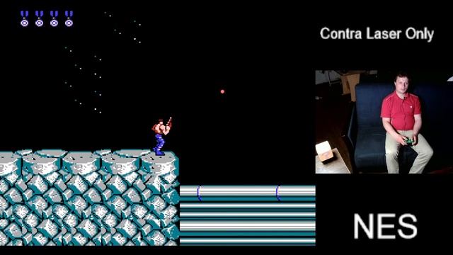Contra NES Laser Only No Death by ZoOL смотреть онлайн