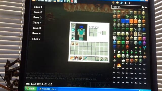 Minecraft How to get command Heads minecraft 1.7.4 смотреть онлайн
