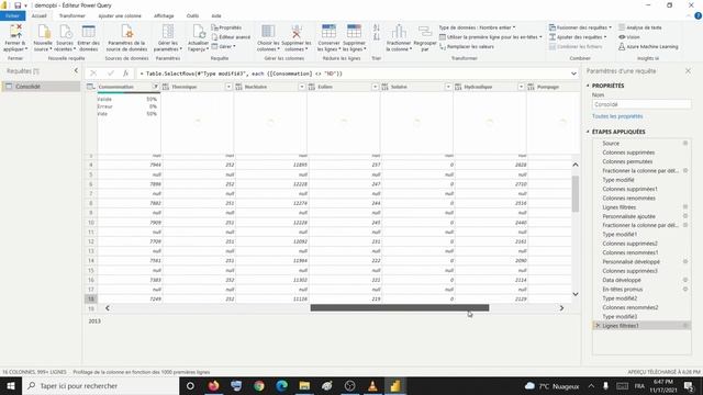 Connecter et consolider plusieurs fichiers Excel dans un site Sharepoint à Power BI via Power Query смотреть онлайн