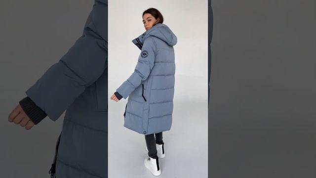 П/пальто женское зимнее на био-пухе, Артикул CB-20506 смотреть онлайн