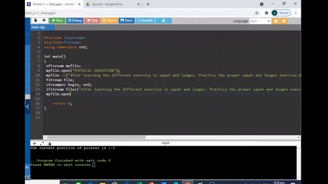 Simple I/O file stream and functions and reading and writing character- based files w/ random acces смотреть онлайн