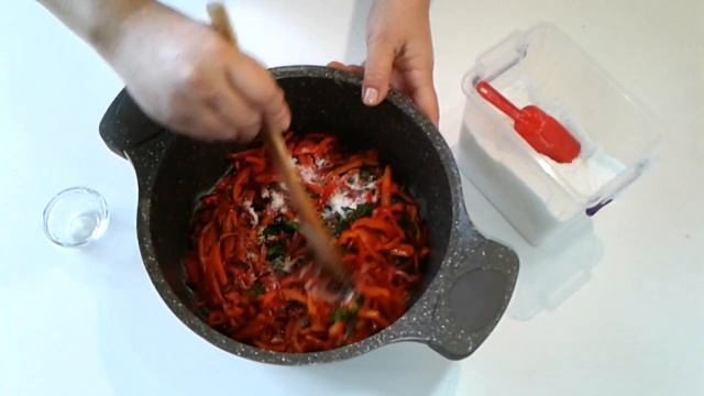 Закуска из болгарского перца на зиму смотреть онлайн