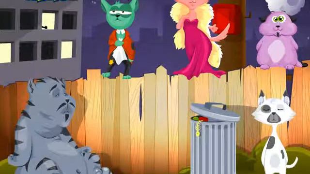 Поющие Коты/Singing Cats/Интересный мультфильм смотреть онлайн