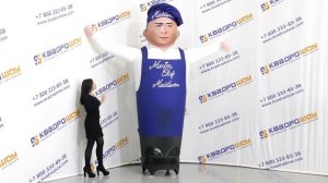 Надувной повар с машущей рукой - Эффективная реклама вашего кафе! #рукомах #шеф #реклама