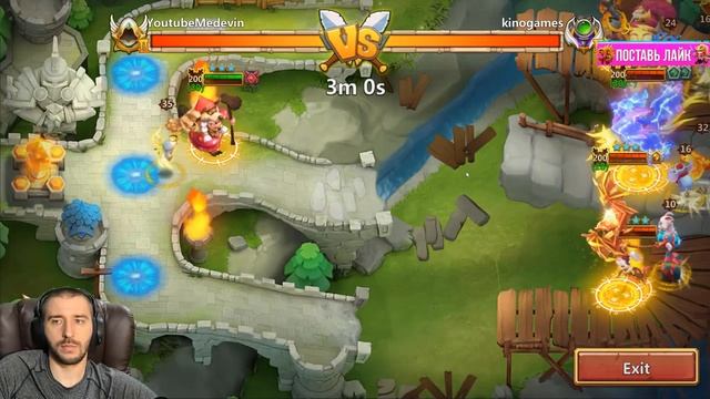 БАБКА УЖЕ НЕ ТА \ СО 10-10 ТЛ 9-9 \ MA HATMA SL 10-10 \ БИТВА ЗАМКОВ \ CASTLE CLASH смотреть онлайн