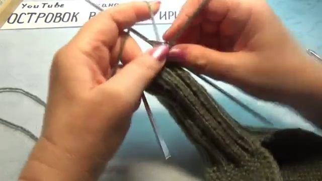 #451 ОЧЕНЬ ПРОСТЫЕ ТАПОЧКИ СПИЦАМИ ДЛЯ НАЧИНАЮЩИХ. МАСТЕР КЛАСС. смотреть онлайн