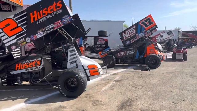Pit Walk For World of Outlaws NOS Energy Drink Sprint Cars at Merced Speedway, March 18, 2022 смотреть онлайн