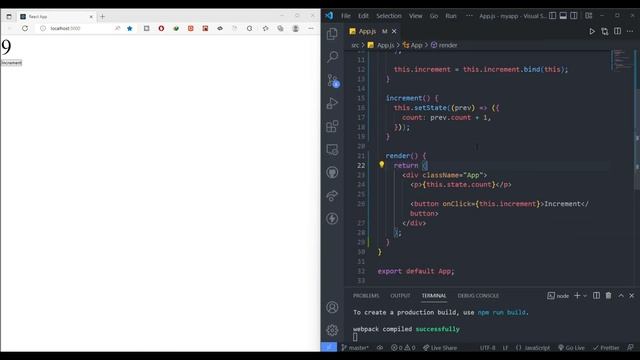 #10 Class Based Component, REACT JS COURSE 2023 смотреть онлайн