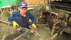 Про самодельную лопату на трактор