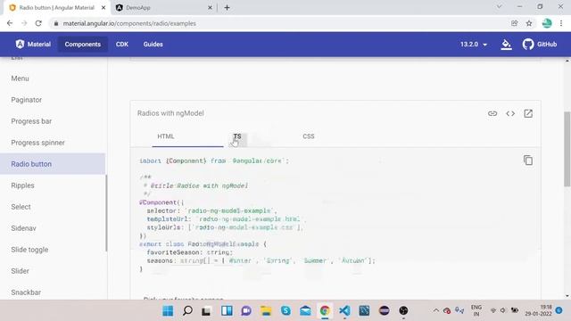 Angular Material Radio Button | Angular Material Tutorial 9 смотреть онлайн