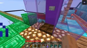 Майнкрафт 11 серия Карта от сестры! Мега парк!!! Водные горки!!  :)