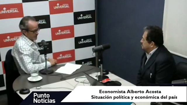 🎙#PuntoNoticias – Alberto Acosta - Situación económica y política Ecuador смотреть онлайн