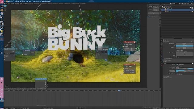 Blender Compositor effect tutorial: retro game console смотреть онлайн