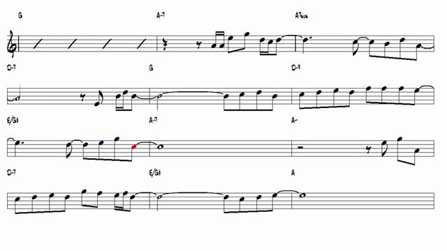 Goodbye  David Sanborn Bb Trumpet or Tenor Sax Play Along