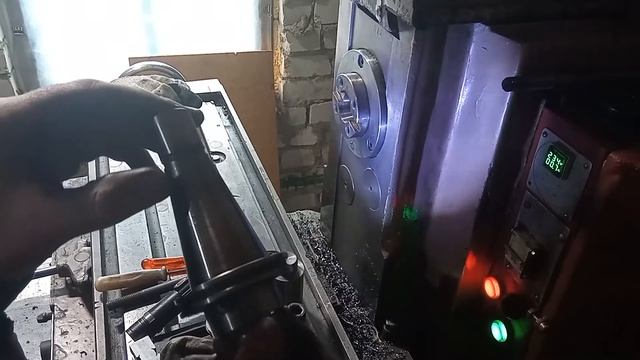 Внутреннее шабрение конуса ИСО 40 (ISO 40). смотреть онлайн