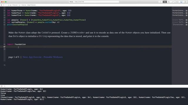 4.1 - Protocols - Part 1 - Swift 4 - App Development With Swift смотреть онлайн