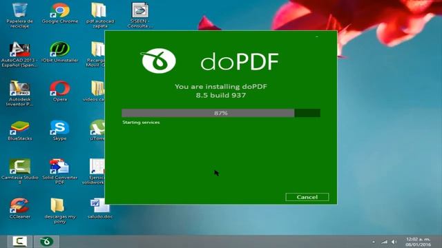 convertir a PDF cualquier archivo word excel jpeg mdi y otros mas. смотреть онлайн